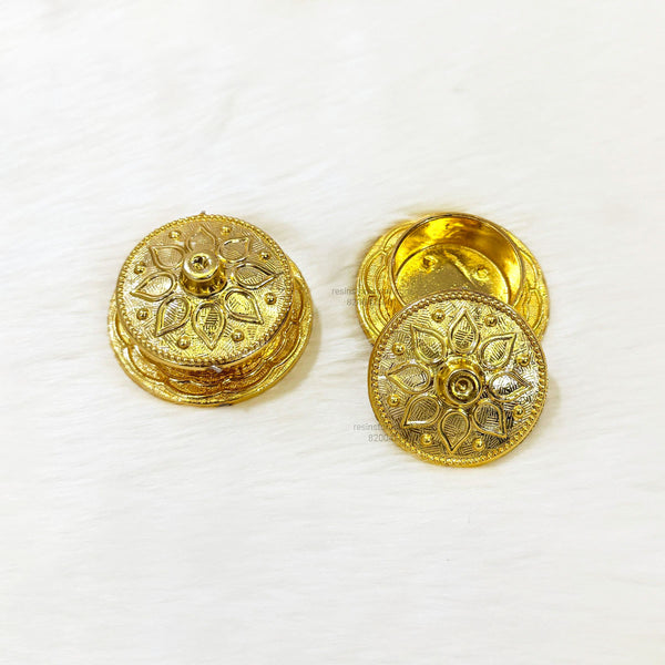 Round Big Katori With Cap - K14