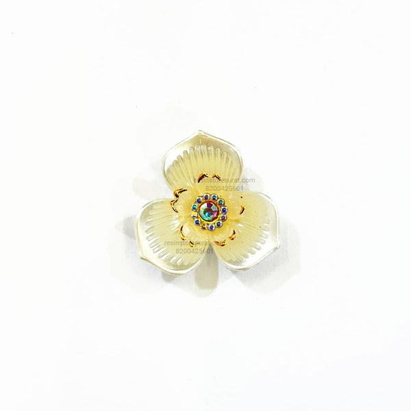 Big Three Petal Reflective Multi Flower