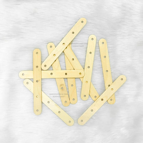 Big Wooden 5 Hole Wick Holder - 10 Pcs