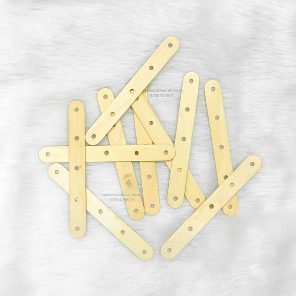 Big Wooden 5 Hole Wick Holder - 10 Pcs
