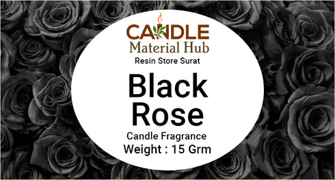 Black Rose Candle Fragrance - 15 ml