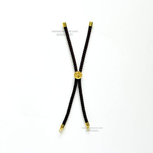 Black rakhi bracelet thread