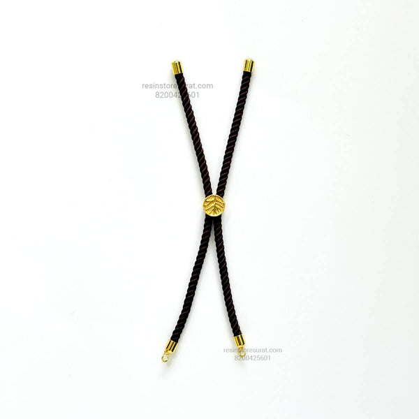 Black rakhi bracelet thread