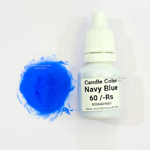 Blue Candle Color Liquid