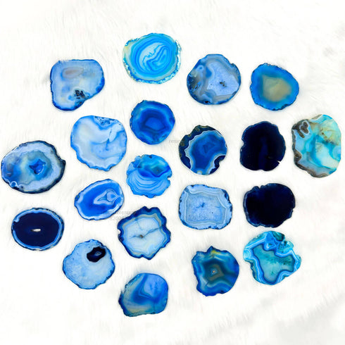 Blue Agate Slice