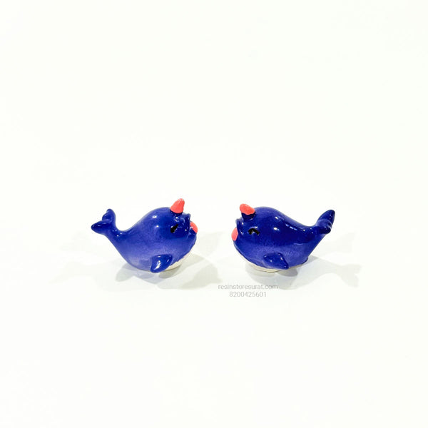 Blue Fish Miniature Set pack of 2