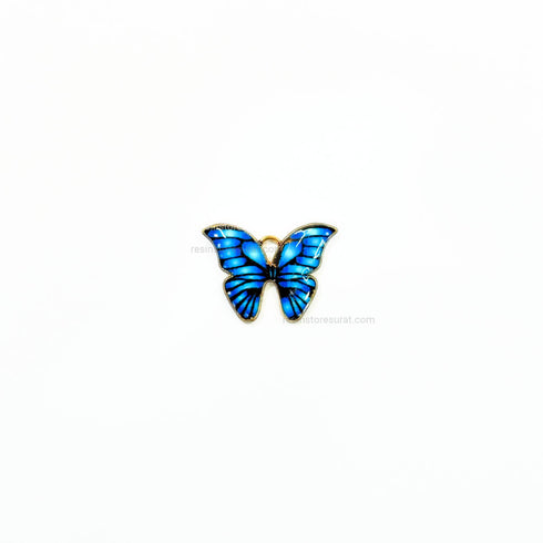 Blue designer Butterfly Charm