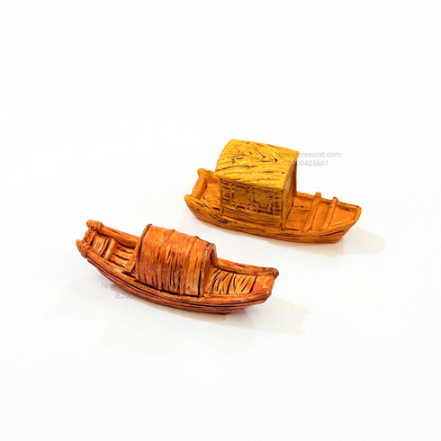 Boat Miniature 2 Pcs Set - B05