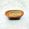 Boat Shape Wooden Candle Bowl