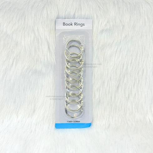 Silver Book Binding Ring