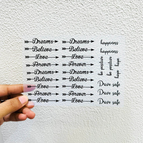 Bookmark - A6 Insert Sheet