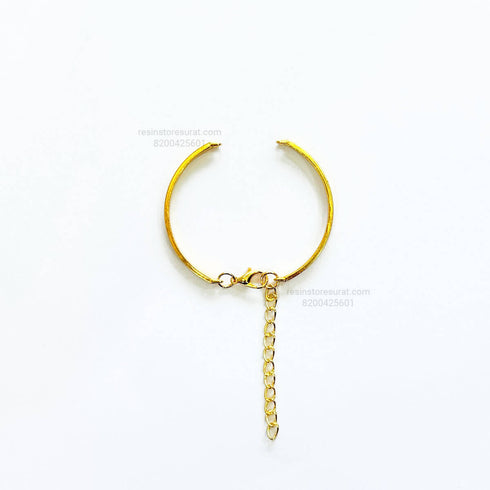 Bracelet with Adjustable Chain gold