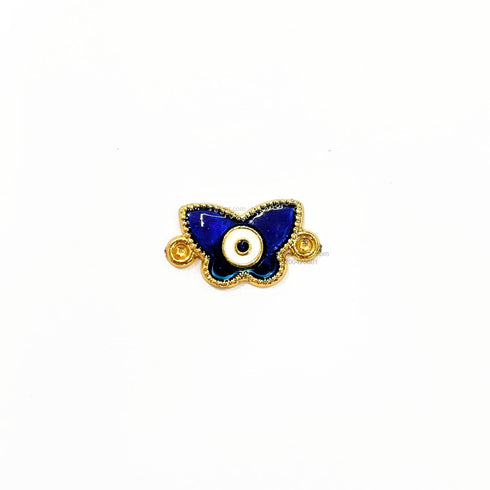 Butterfly Evil Eye Fiber Rakhi Charm FC 3
