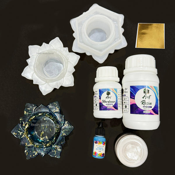 Diwali Resin Kit | Diwali T-light Resin Kit - A
