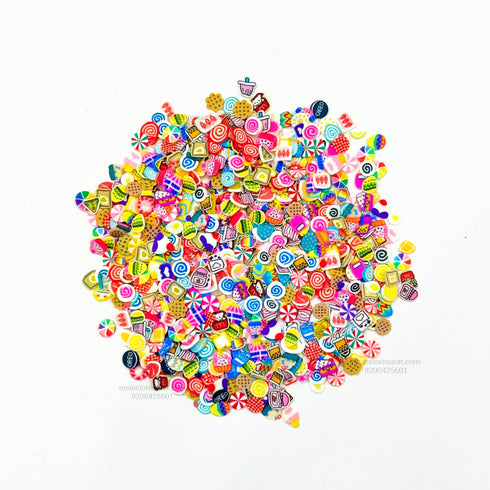 Multi Color Candy Polymer Chips
