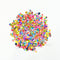 Multi Color Candy Polymer Chips