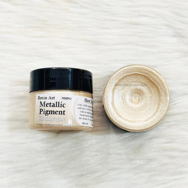 Champagne Metallic Pigment For Resin