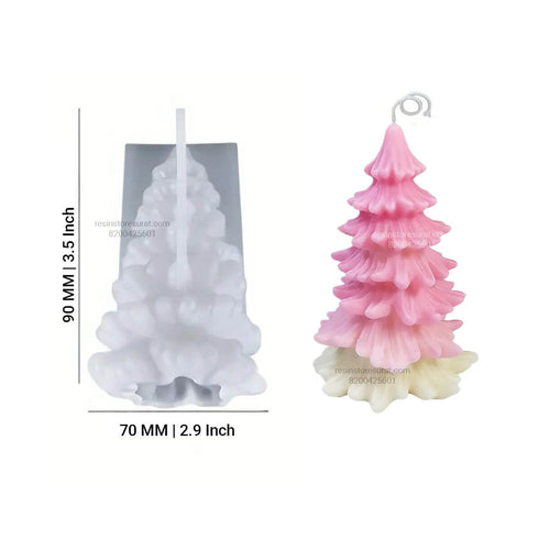 Christmas Tree Candle Mould