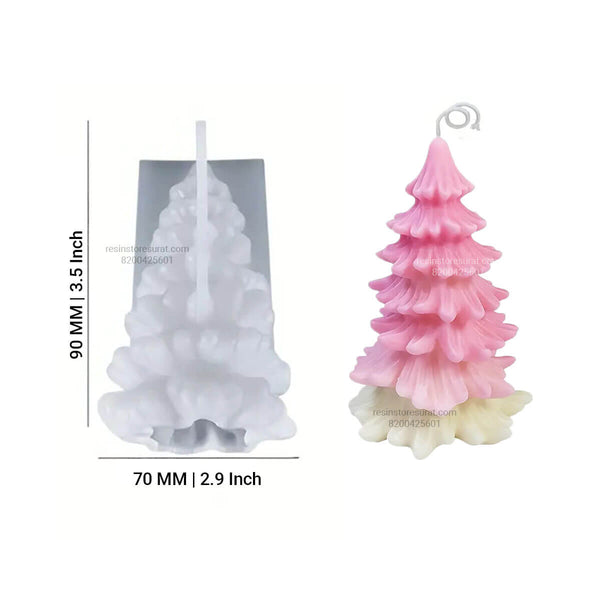 Christmas Tree Candle Mould