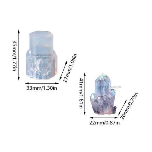 Crystal Cluster Mould B