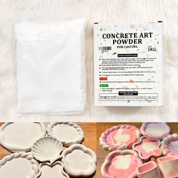 Heavy Quality Concrete Art Powder For Casting - 1 KG