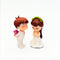 White Couple Miniature - 762B
