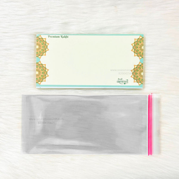 Couple Rakhi Packing Card K - 10 Pcs