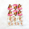 Cute Laxmi and Saraswati 3D Uv Sticker Sheet - A6