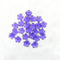 Purple Acrylic Cherry Blossom Flower Beads