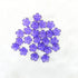 Purple Acrylic Cherry Blossom Flower Beads