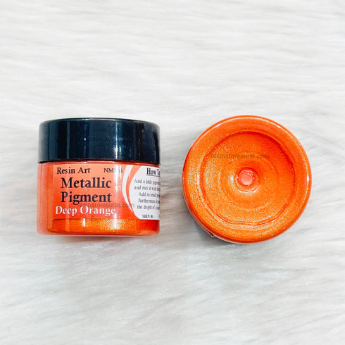 Orange Metallic Pigment For Resin