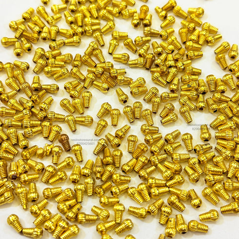 Designer Spacer Oval Rakhi Beads - RB16