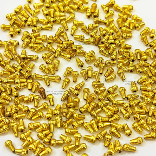 Designer Spacer Oval Rakhi Beads - RB16