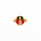 Designer Round Diamond Fiber Rakhi Charm FC 6
