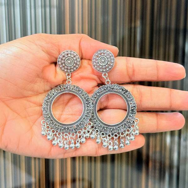 Designer Round Resin Jhumka