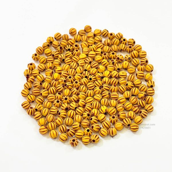 Designer Round Wood Rakhi Beads