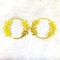 Designer Gold Acrylic Ring - 2 Pcs