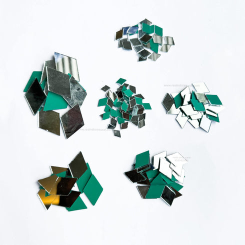 Diamond Shape Glass mirror