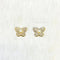 Decorative Pearl and Diamond Butterfly - 1 pcs