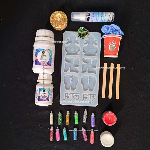 Resin Shubh labh Diwali Beginner Kit