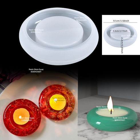 Diwali T-light Candle Resin Beginner Kit - E