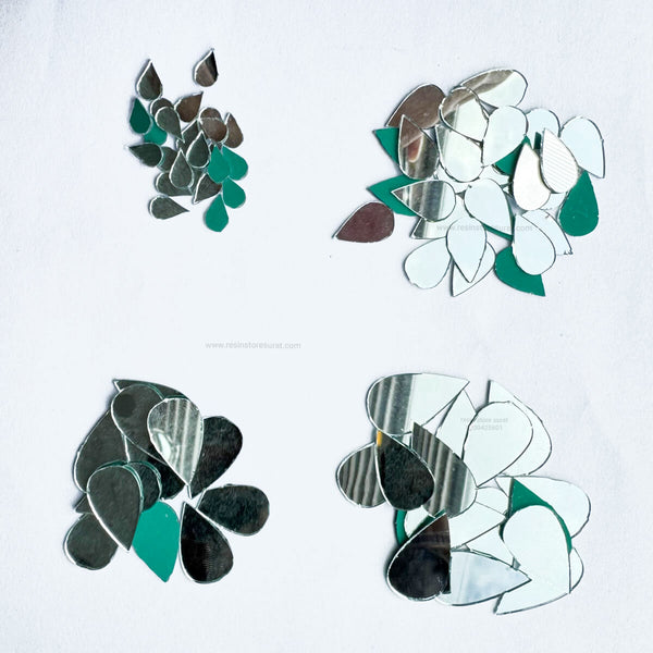 Drop Shape Glass mirror