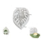 Ember Leaf Tea Light Candle Stand Mould 93