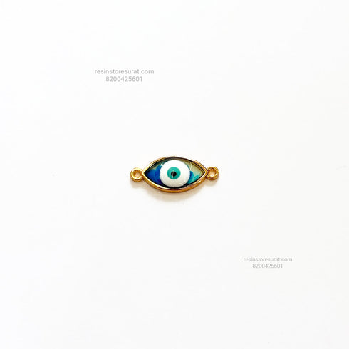 Eyes Shape Evil Eye Blue Rakhi Charm