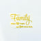 Family quotes - Metal Sticker