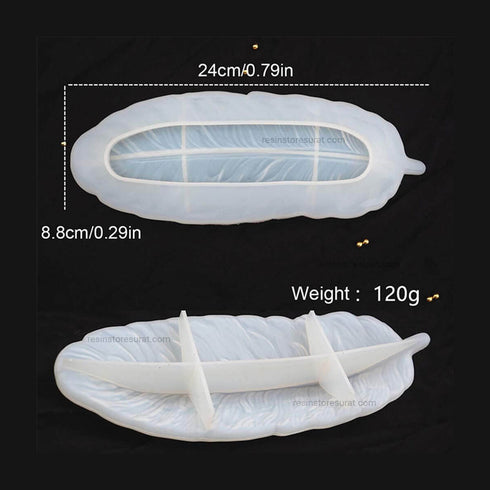 Feather Trinket Tray Mould