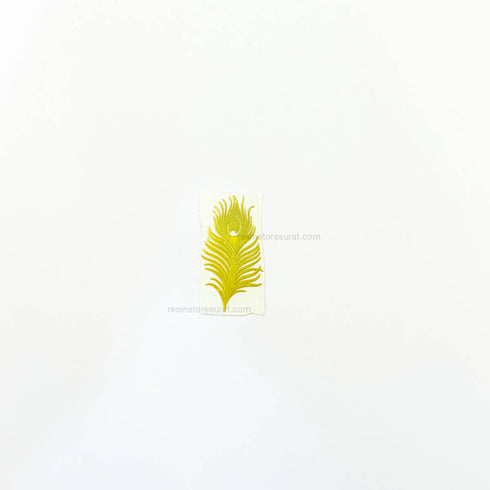 Feather Metal Sticker