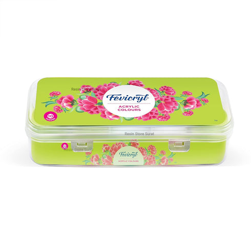 Fevicryl Acrylic Color Set - 10 pcs