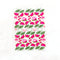 Pichwai Flower Floral 3D Uv Sticker Sheet - A6