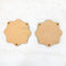 Flower Shape Toran MDF Base - 2 Pcs